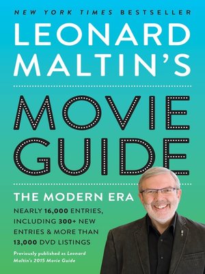 cover image of Leonard Maltin's Movie Guide
